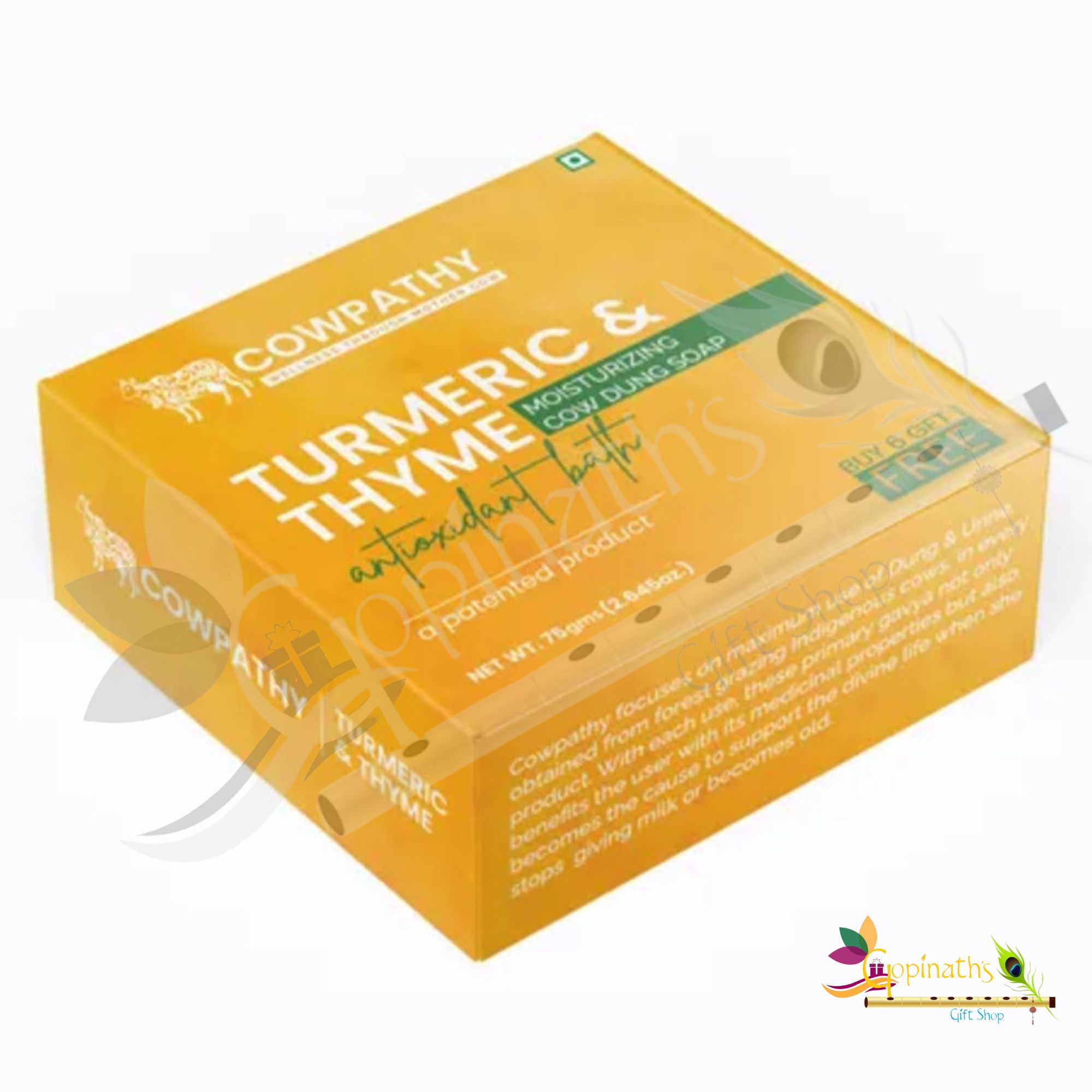 COWPATHY TURMERIC SOAP