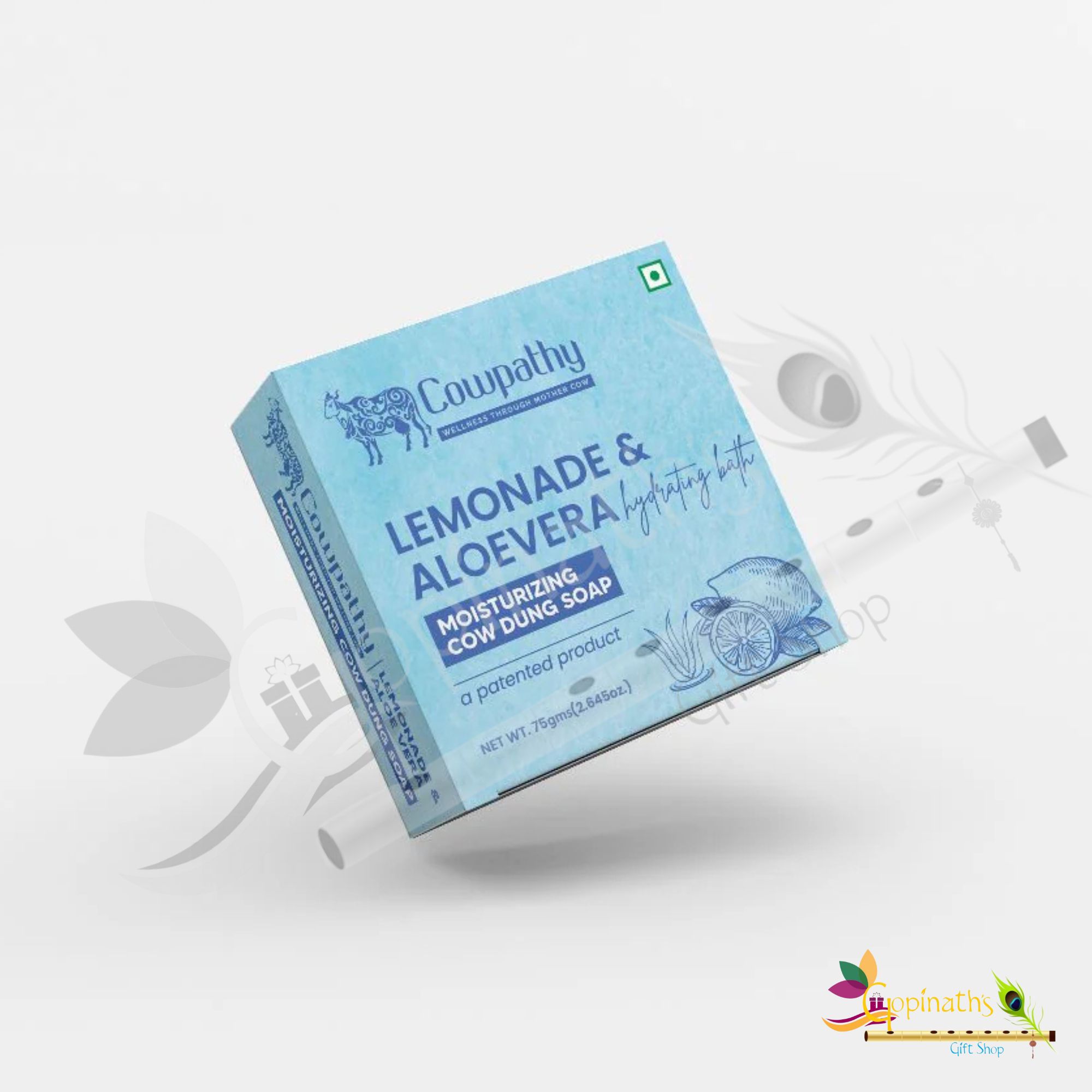 COWPATHY LEMON ALOEVERA SOAP